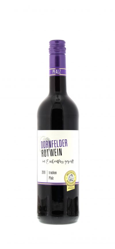 2019, Dornfelder, Rot, Deutschland, Pfalz, Qualitätswein, trocken, Wein