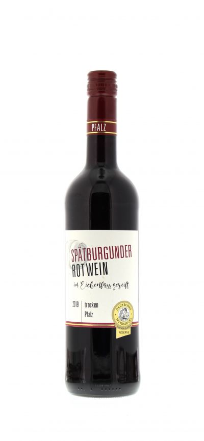 2019, Spätburgunder, Rot, Deutschland, Pfalz, Qualitätswein, trocken, Wein