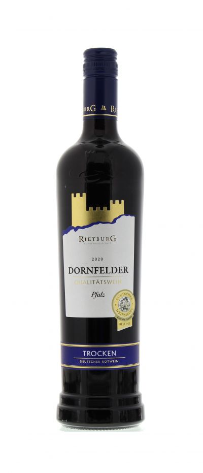 2020, Dornfelder, Rot, Deutschland, Pfalz, Qualitätswein, trocken, Wein